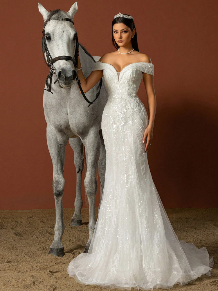 Gracie Bridal Gown - White