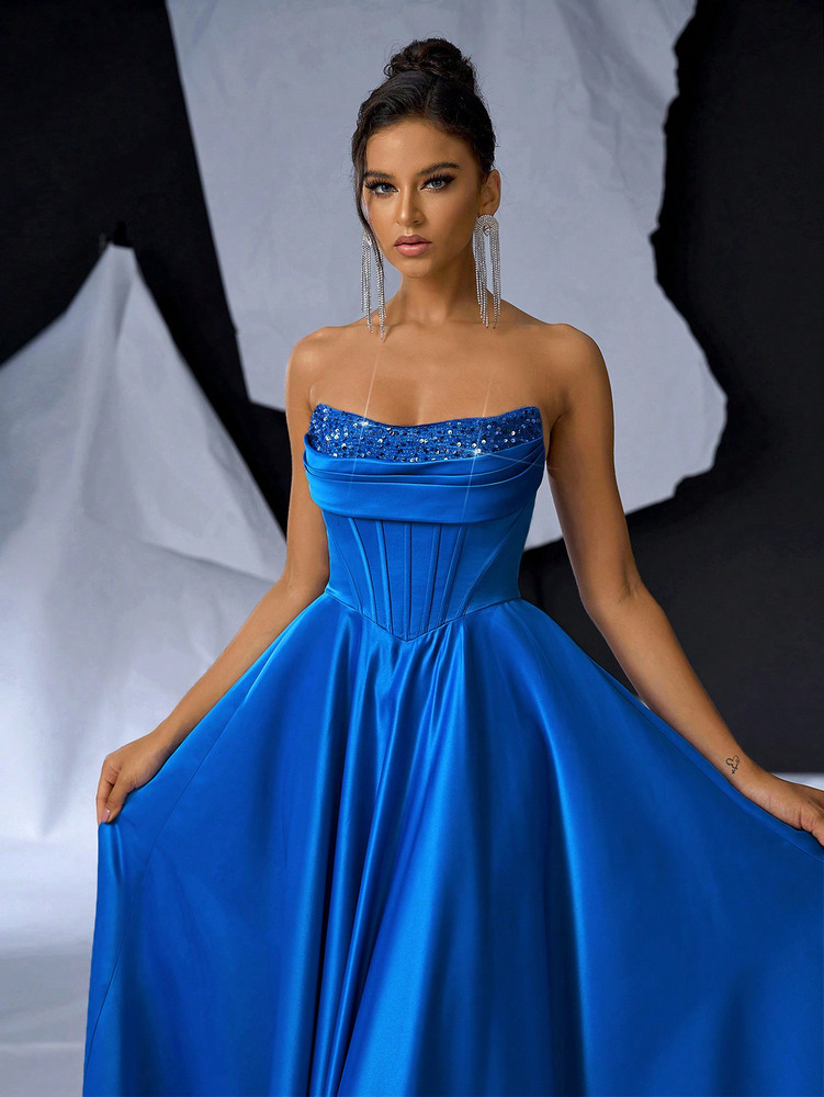 Jemma Gown - Bright Blue