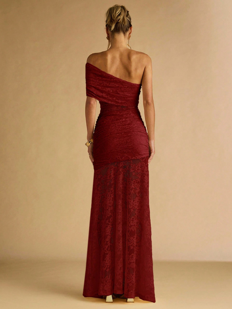 Tanya Dress - Burgundy