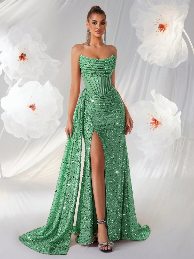 Joanna Gown - Bright Green