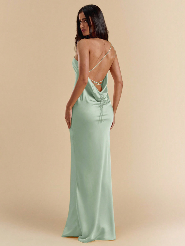 Martina Dress - Pastel Green