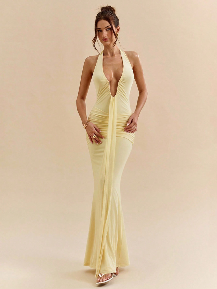 Messina Dress - Butter Yellow