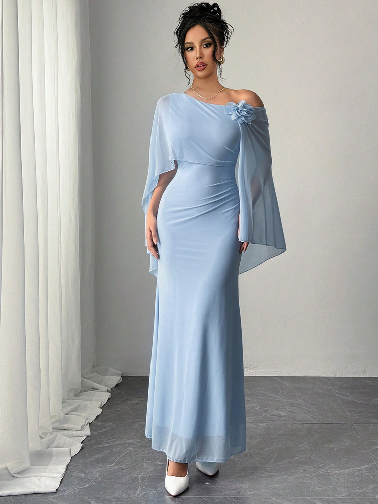 Sharnie Dress - Sky Blue