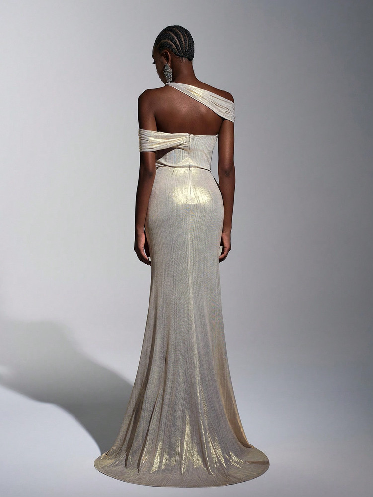 Nancy Gown - Silver/Gold