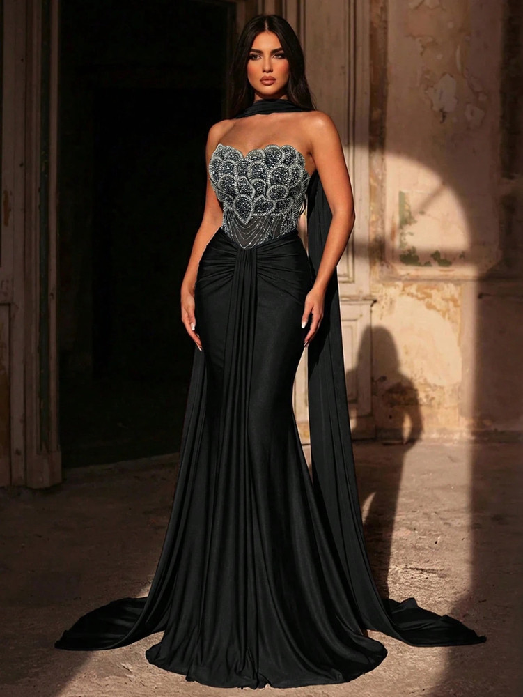 Azira Gown - Black