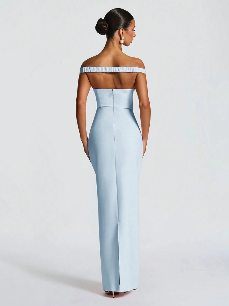 Charmaine Gown - Baby Blue