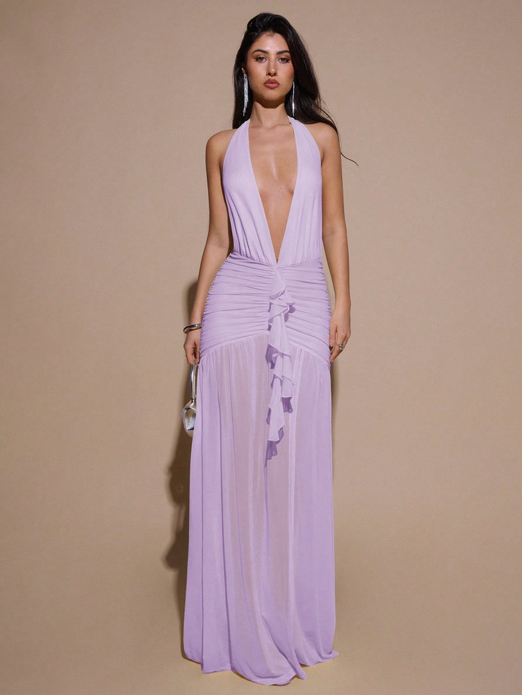 Bisou Dress - Lilac Purple