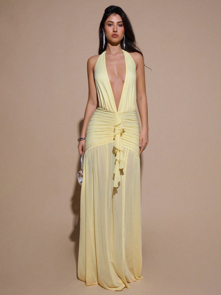 Bisou Dress - Butter Yellow