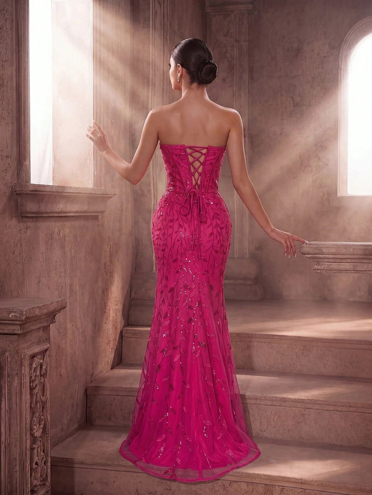 Alchemy Gown - Hot Pink