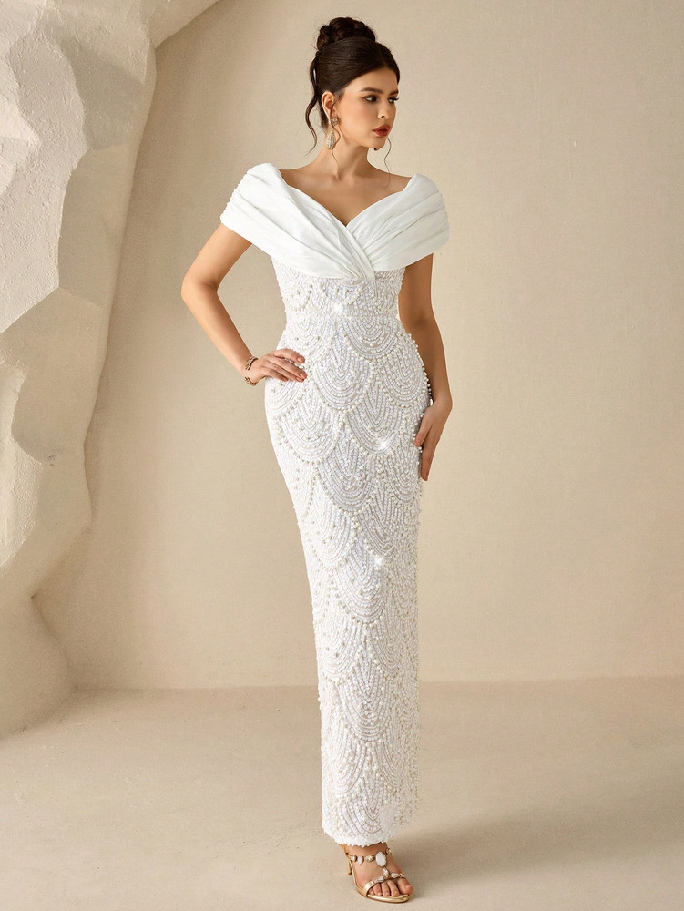 Brenda Dress - White