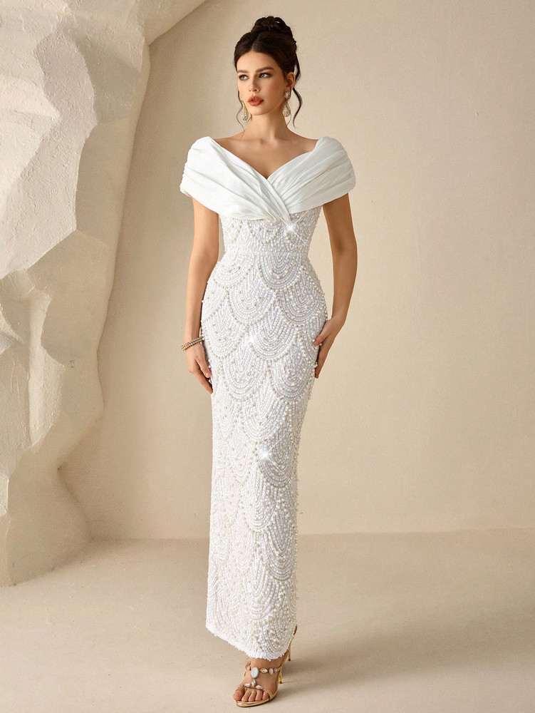Brenda Dress - White