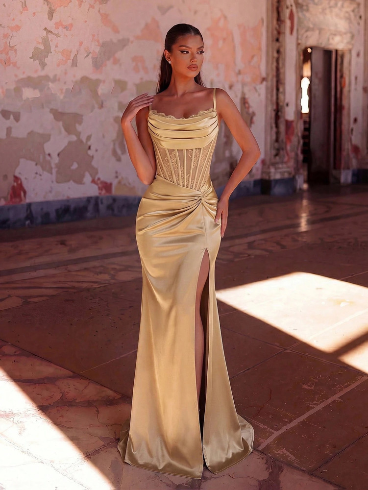 Claudia Gown - Gold