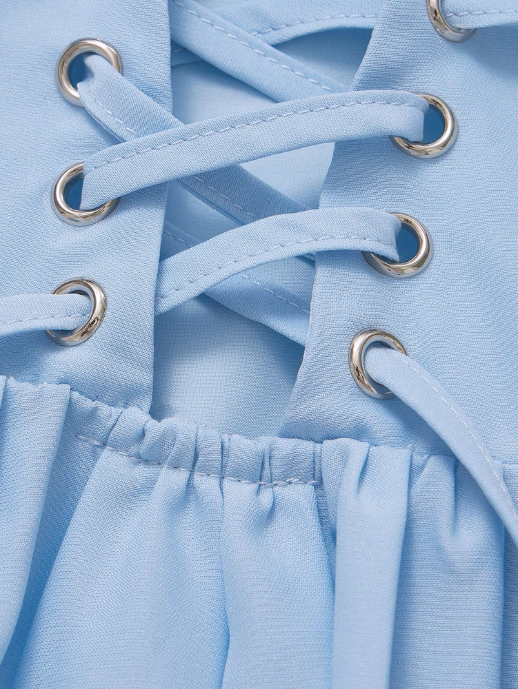 Juniper Dress - Baby Blue