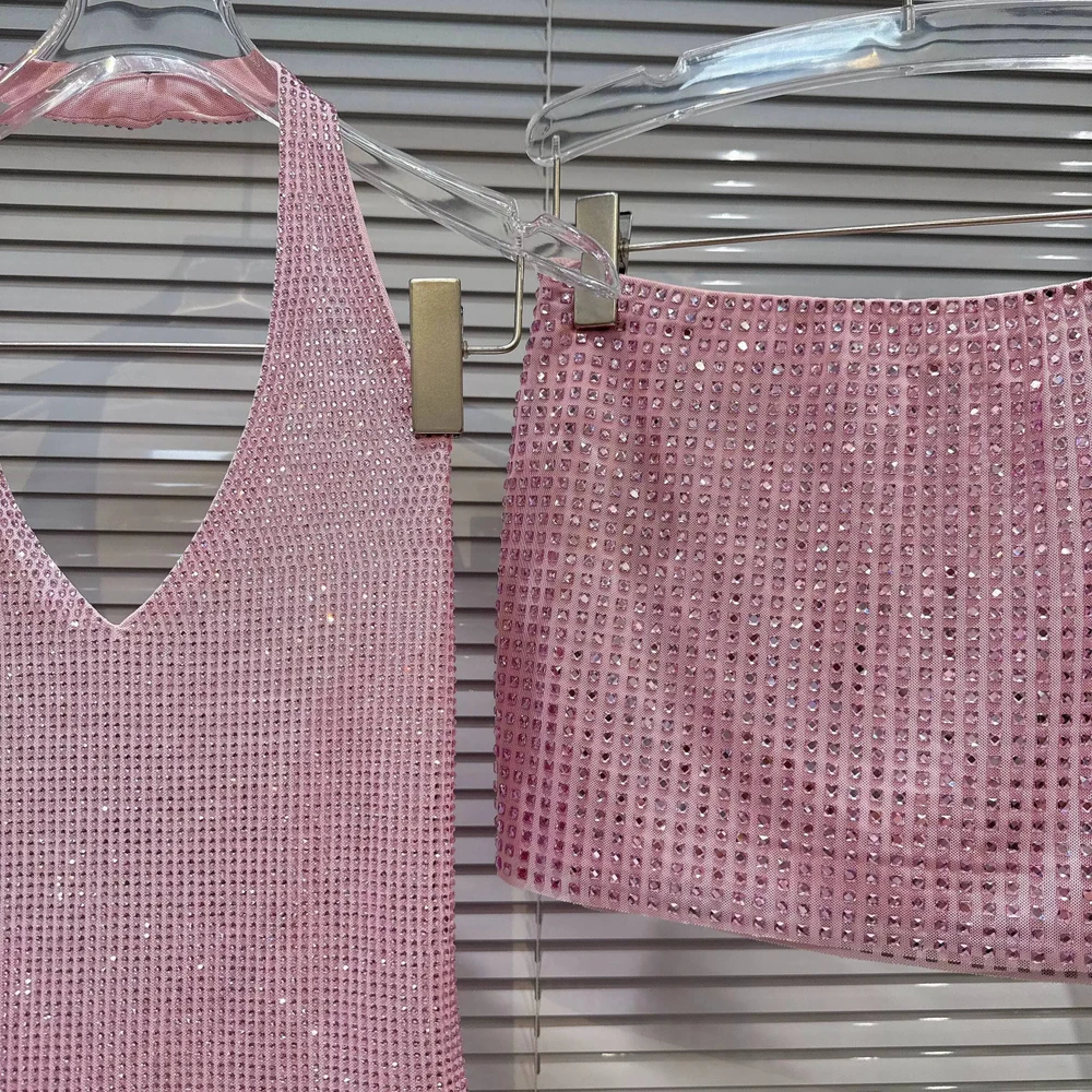 The Glitz Two Piece Set - Pink