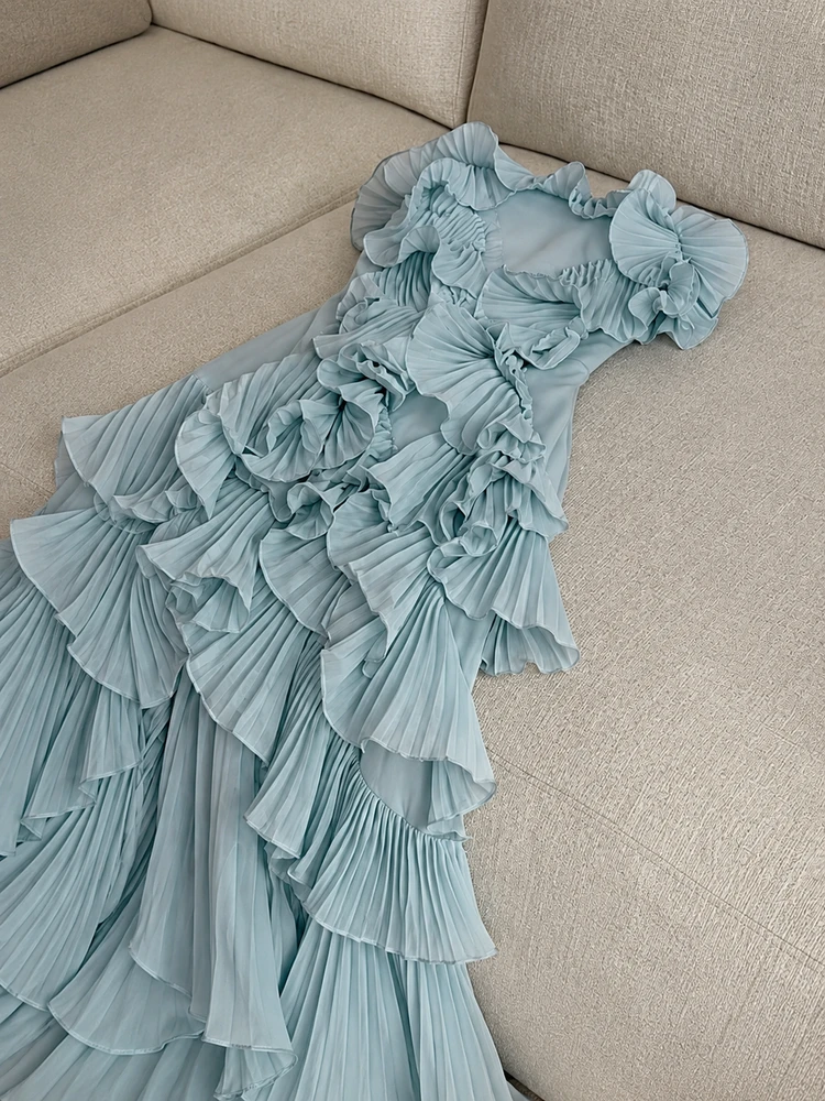 Rafaella Gown - Seafoam Blue