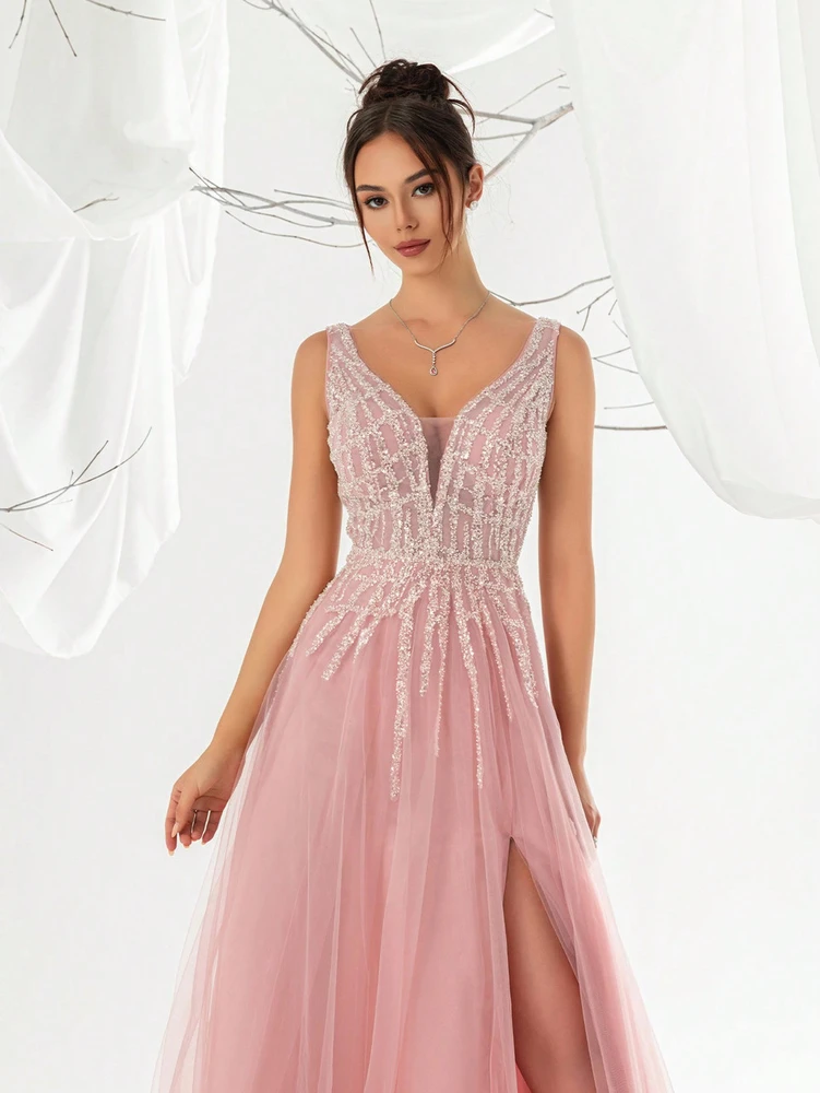 SALE Cinderella Gown - Light Pink