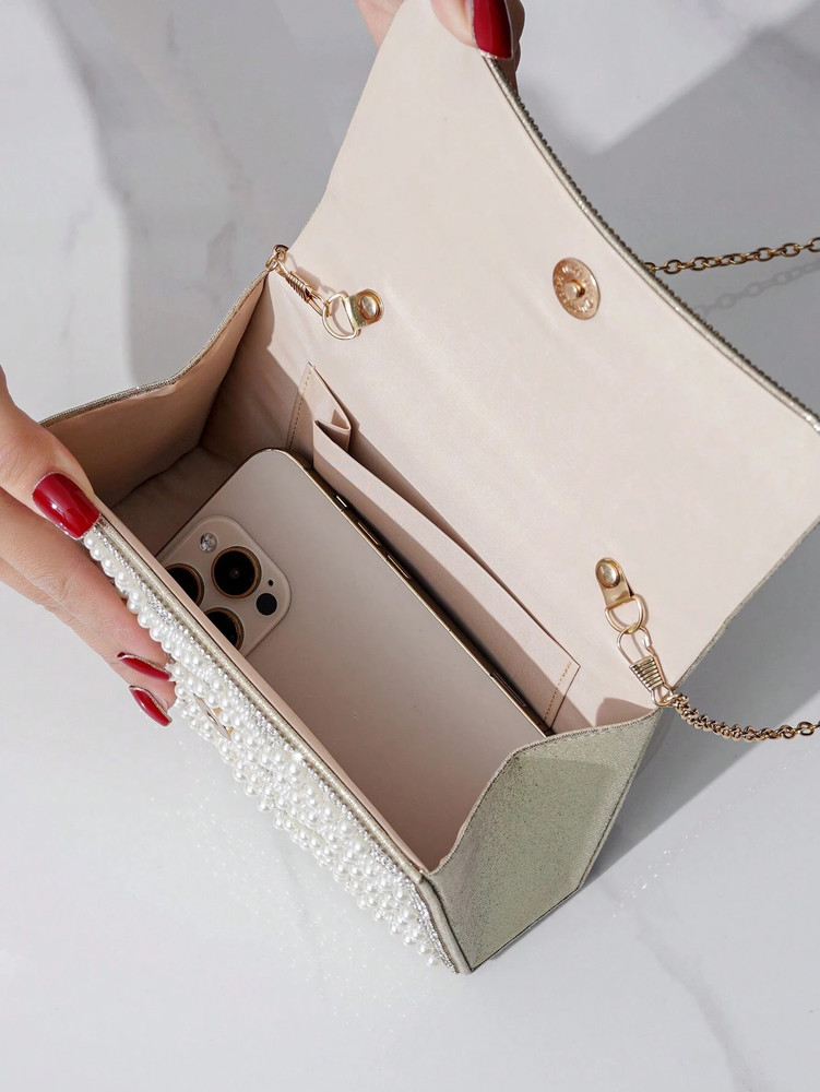 Alani Handbag - White/Silver