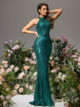 Sunday Gown - Emerald Green