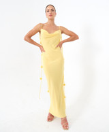 House of Troy Adriana Gown - Lemon