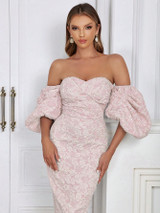 Chantelle Dress - Baby Pink