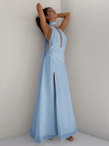 Hazel Gown - Light Blue