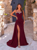 Rosana Gown - Burgundy