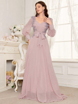 Elouise Gown - Pastel Pink Elouise Gown - Pastel Pink