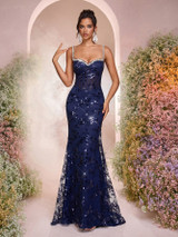 Paris Gown - Navy Blue Paris Gown - Navy Blue