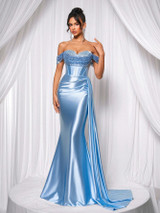 Myla Gown - Baby Blue Myla Gown - Baby Blue