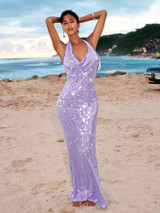 Rio Gown - Lavender Purple