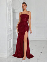 Elisa Dress - Burgundy Elisa Dress - Burgundy