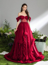 Sansa Gown - Deep Red Sansa Gown - Deep Red
