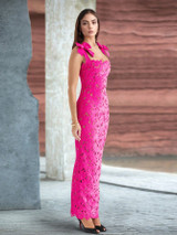 Claire  Dress - Hot Pink Claire  Dress - Hot Pink