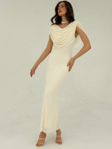 Cynthia Dress - Apricot Cream Cynthia Dress - Apricot Cream