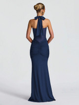 Valentina Dress - Navy Blue
