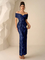 Jazz Dress - Navy Blue