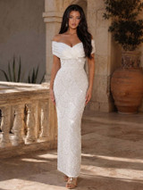 Brenda Dress - White