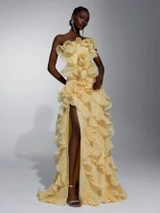 Rafaella Gown - Lemon Yellow
