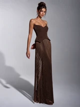 Blake Gown - Brown