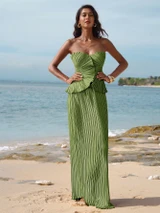 Arabella Two Piece Set - Olive Green