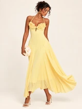 April Dress - Yellow