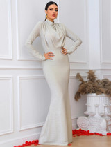 Jamila Gown - Silver Shimmer