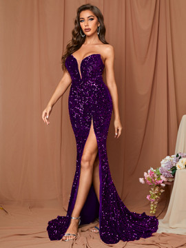Kassandra Gown - Purple