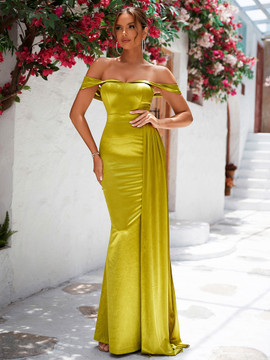 Natasha Gown - Chartreuse