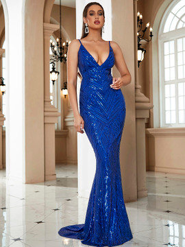 Simone Gown - Blue