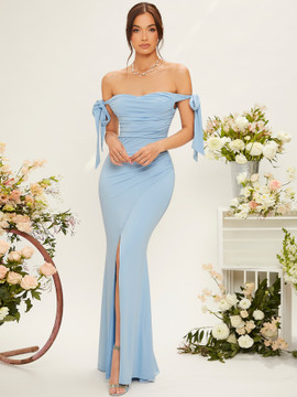 Kandice Gown - Pastel Blue