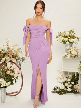 Kandice Gown - Lilac Purple