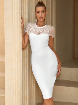 Carter Dress - White