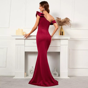 Sally Gown - Maroon