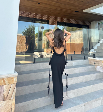 House of Troy Adriana Gown - Black